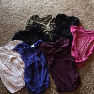 Maternity shirt lot